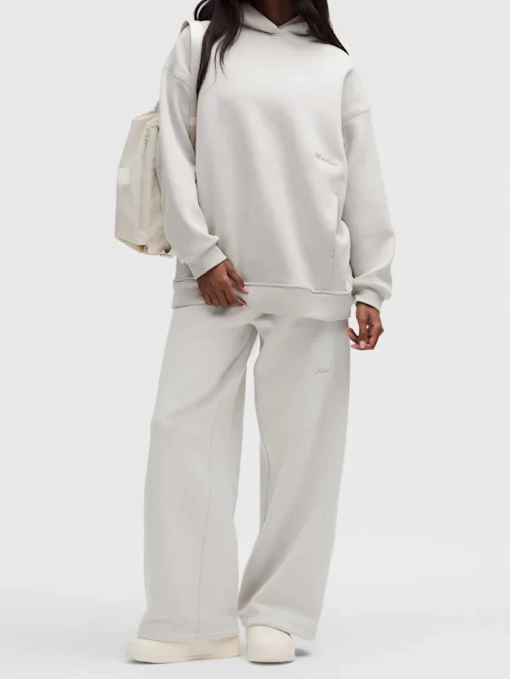 Lululemon Women's Big Cozy Ultra Oversized Hoodie - Dove Grey Size M